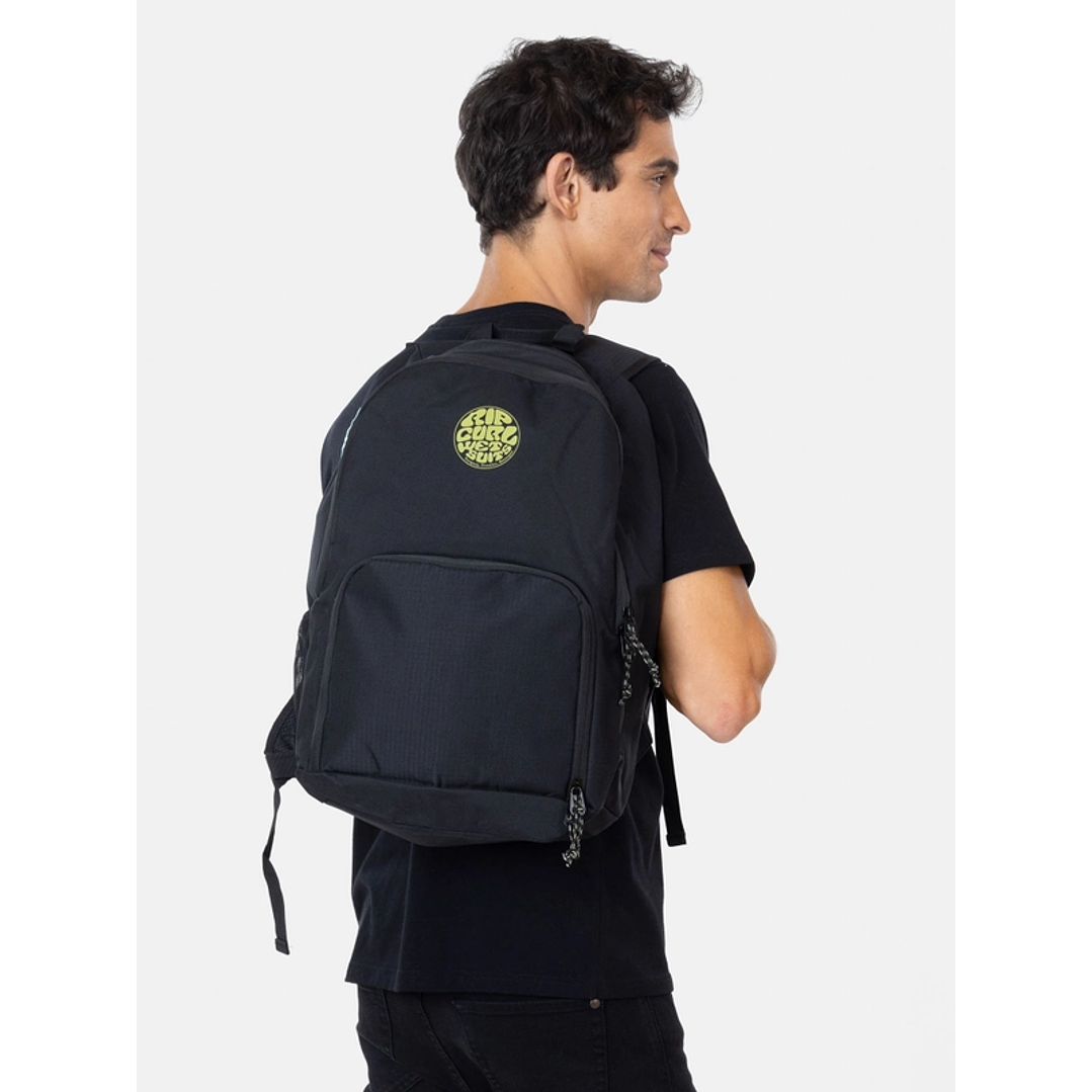 MOCHILA (HO) LISA RIPCURL 6AM104-MC NEGRO S/T 3