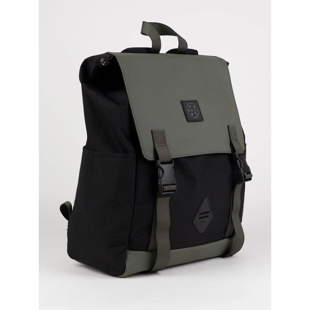 MOCHILA (HO) 20 LT. MAUI AND SONS 5AM185-MC26 VERDE-NEGRO S/T 3
