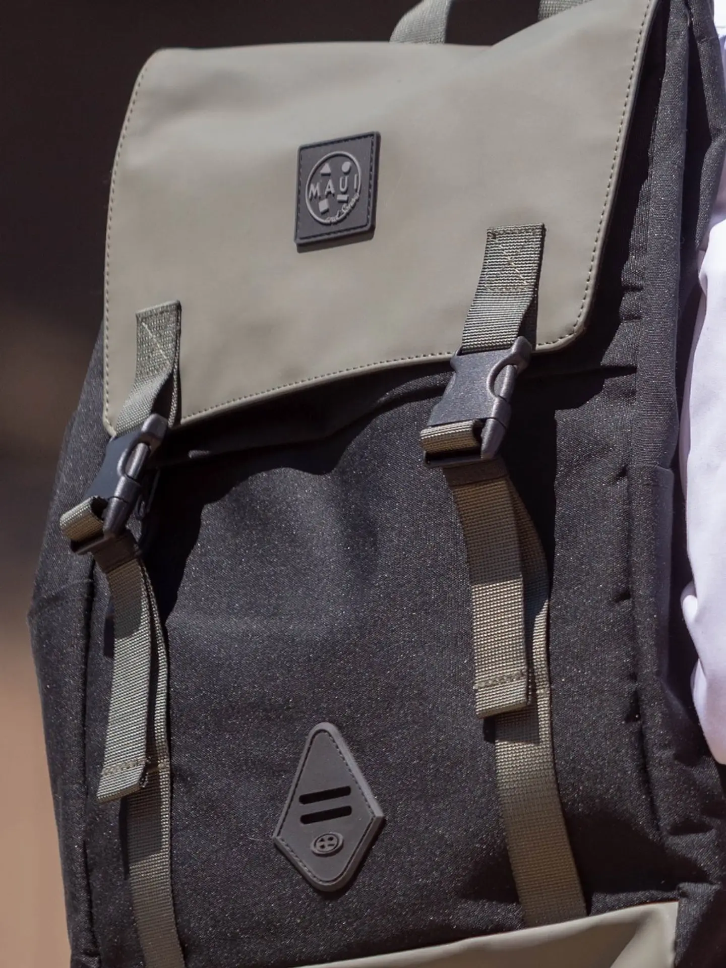 Mochila (Ho) 20 Lt. Maui And Sons 5Am185-Mc26 Verde-Negro S/T 6
