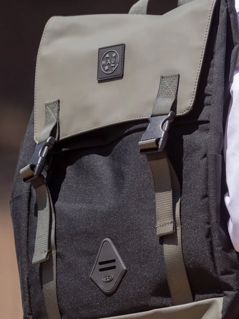 Mochila (Ho) 20 Lt. Maui And Sons 5Am185-Mc26 Verde-Negro S/T 6