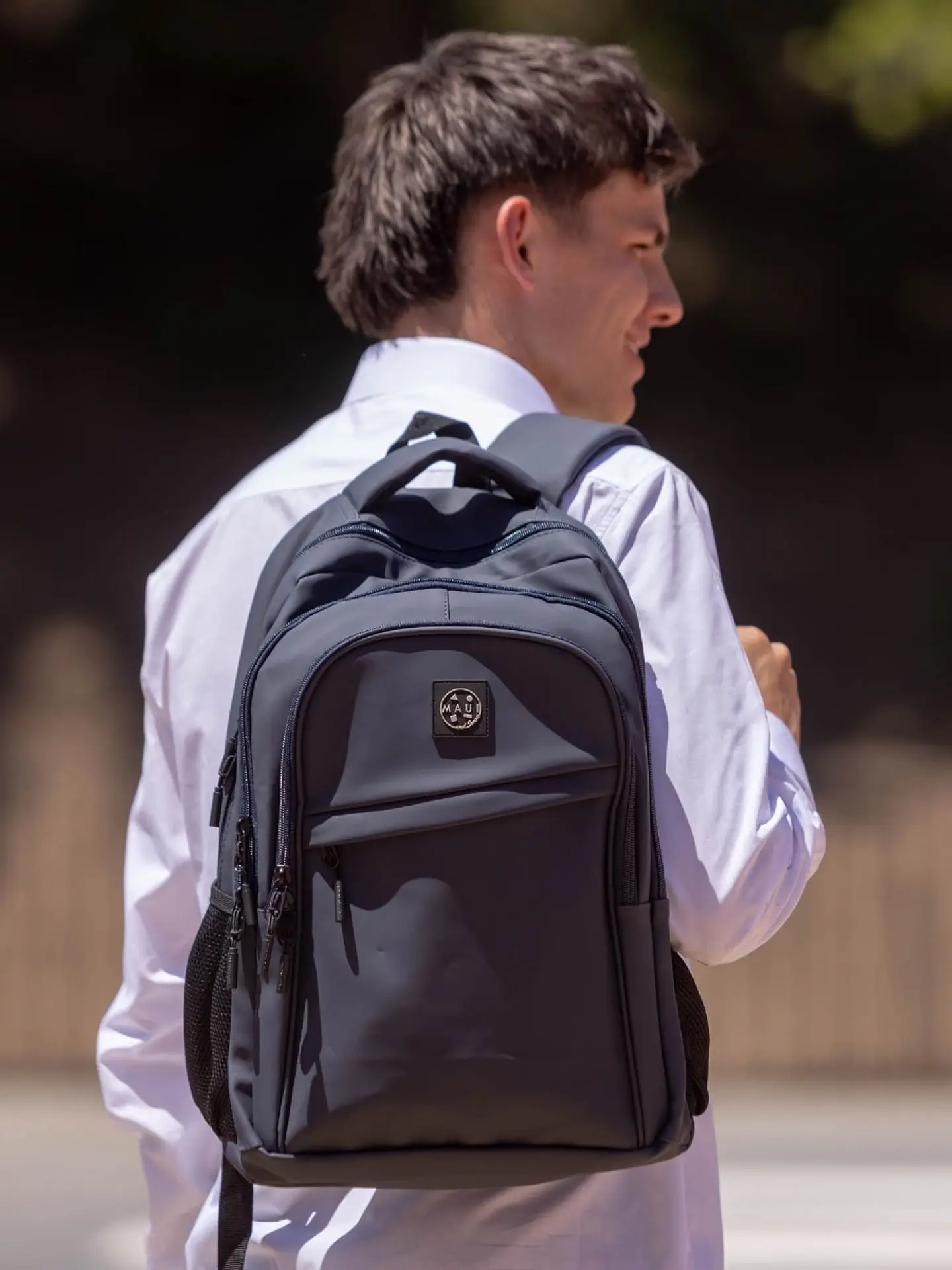 Mochila (Ho) 28 Lt. Colegio Maui And Sons 5Am176-Mc26 Navy S/T 6