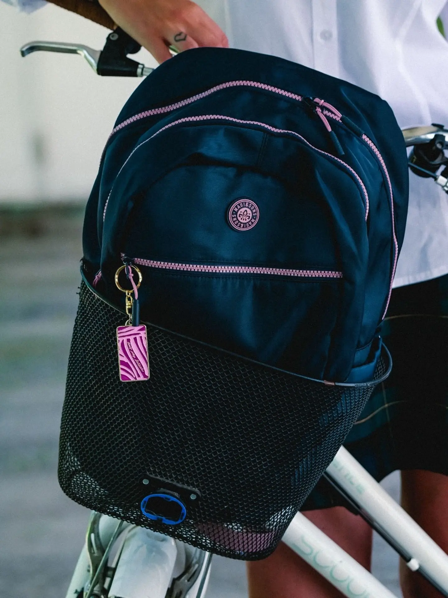 Mochila (Mu) 20 Lt. Maui And Sons 5Am189-Wc26 Azul-Rosado S/T 9