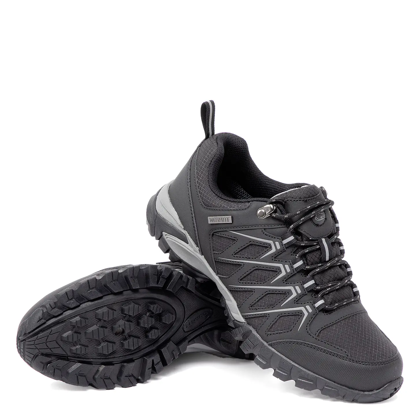 Zapatillas (Ho) Villarrica Outdoor Guante 35568-348 Negro-Gris 39 1