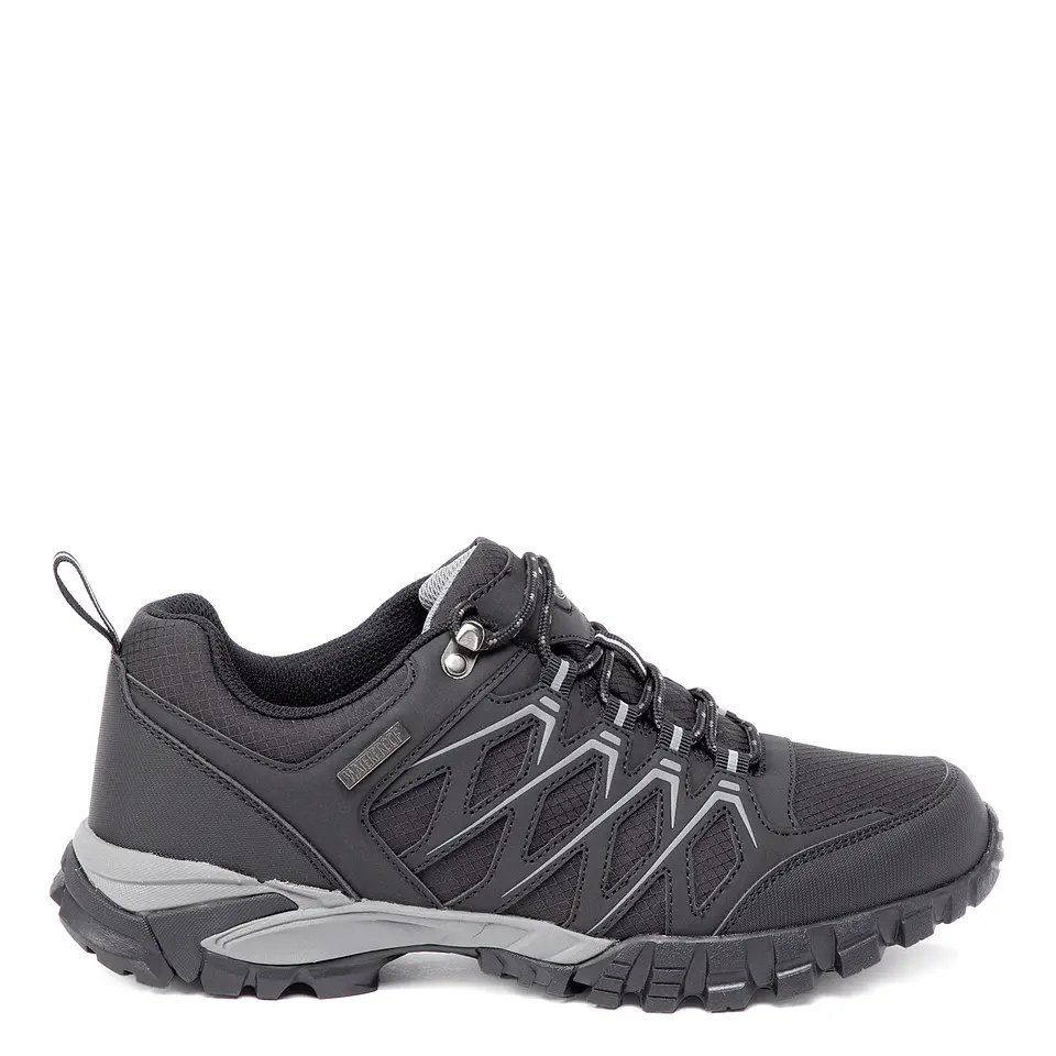 Zapatillas (Ho) Villarrica Outdoor Guante 35568-348 Negro-Gris 39 2