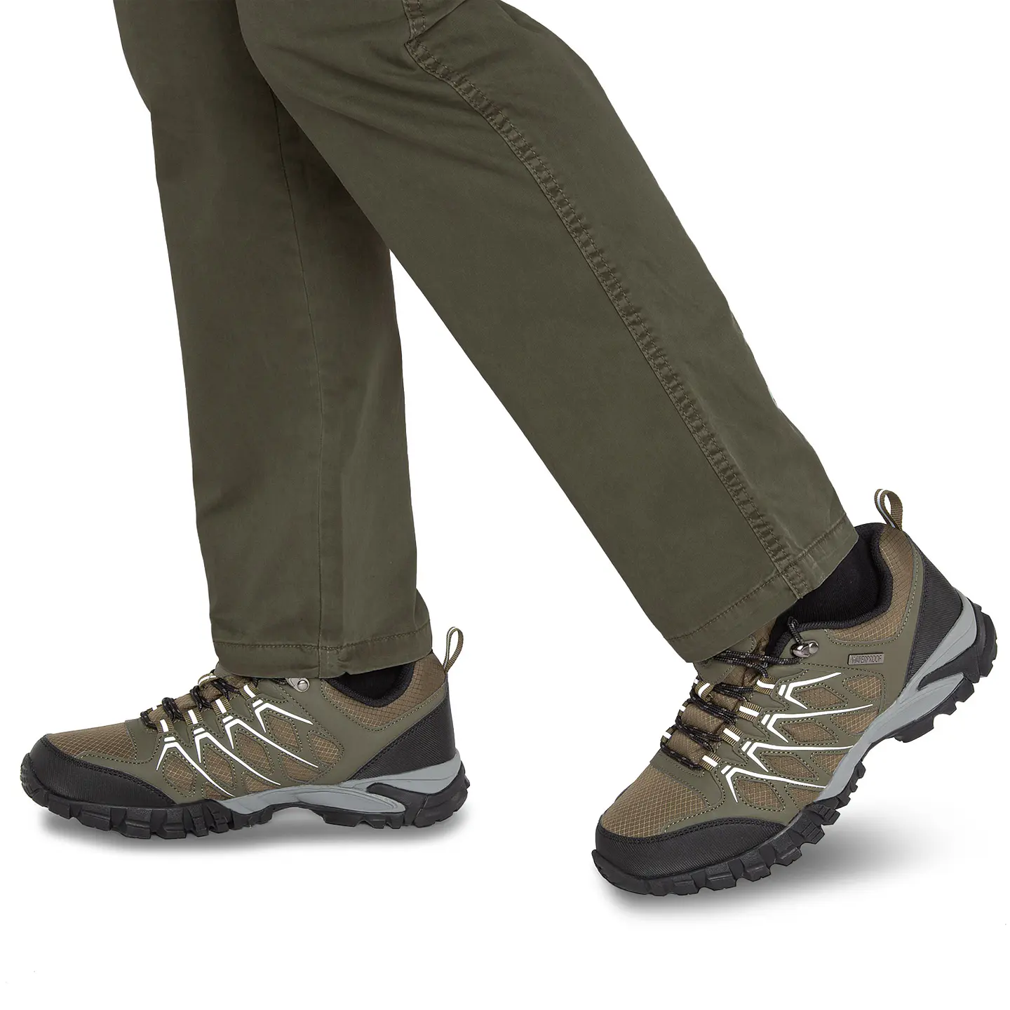 Zapatilla (Ho) Villarrica Casual Guante 35566 Oliva 39 3