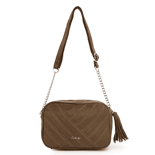 BANDOLERA (MU) SUEDE GRANDE GACEL CAR3479 OLIVA S/T