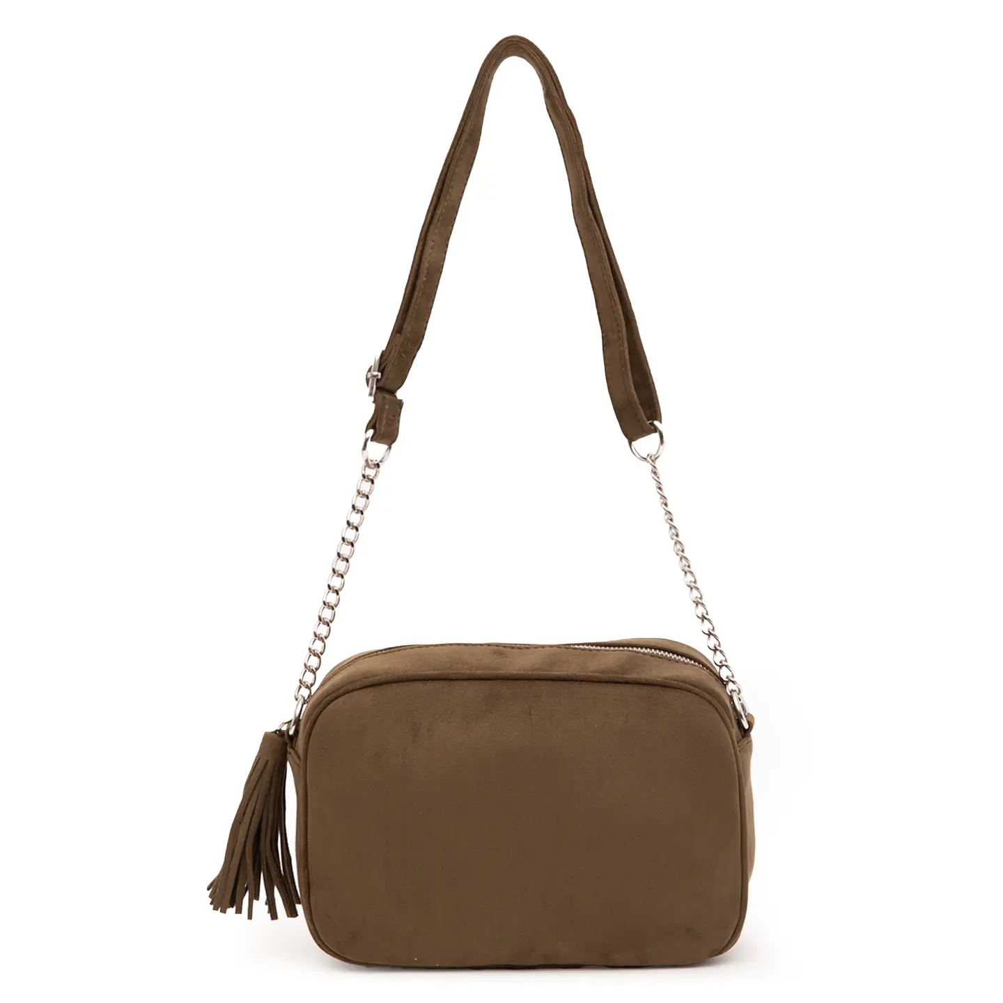 Bandolera (Mu) Suede Grande Gacel Car3479 Oliva S/T 3