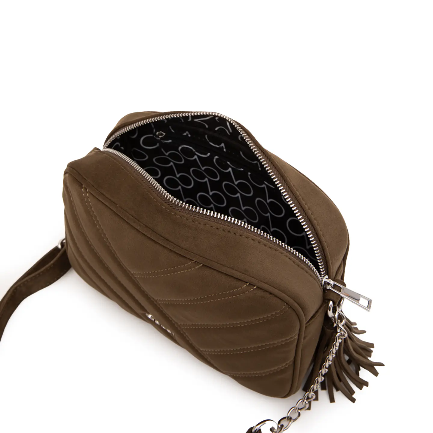 Bandolera (Mu) Suede Grande Gacel Car3479 Oliva S/T 5