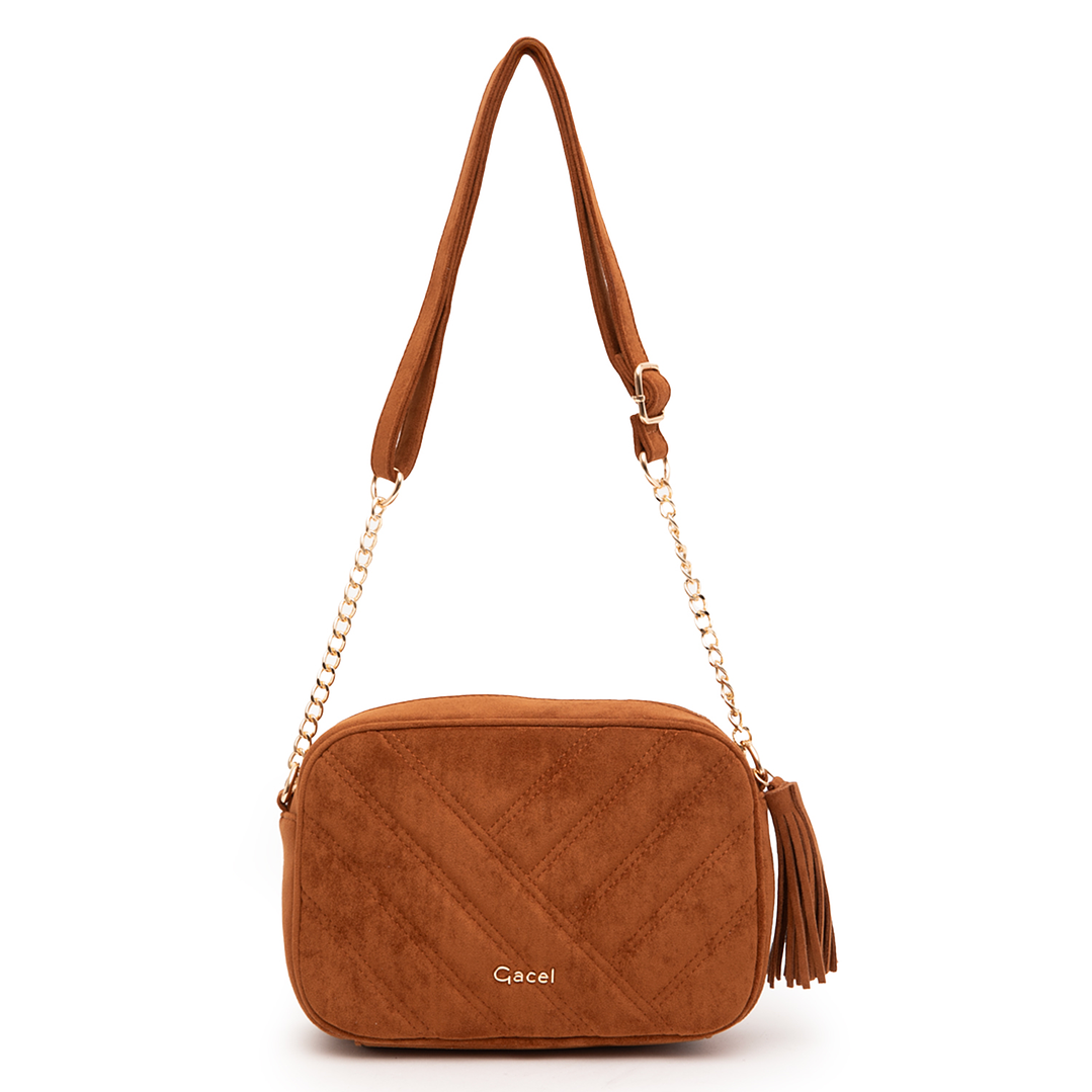 BANDOLERA (MU) SUEDE GRANDE GACEL CAR3478 TOSTADO S/T 1