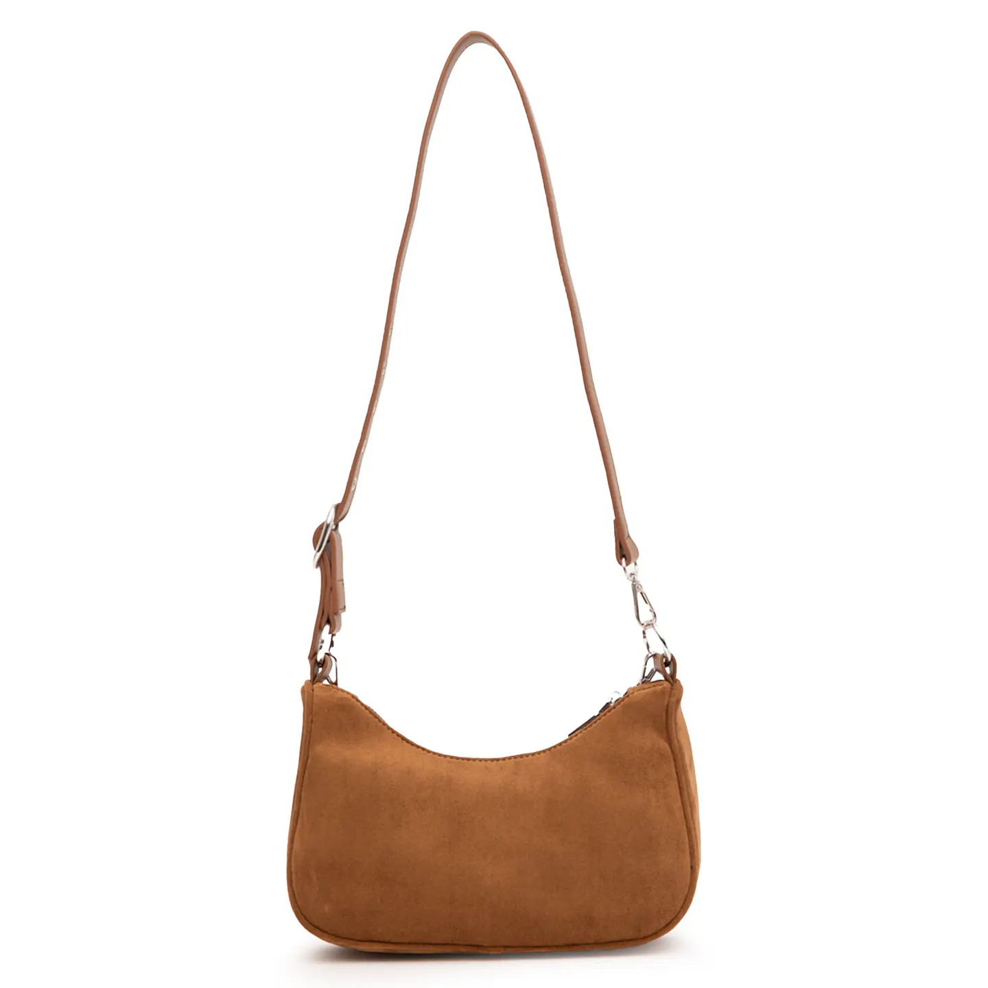 Bandolera (Mu) Suede Pequeña Gacel Car3477 Camel S/T 3