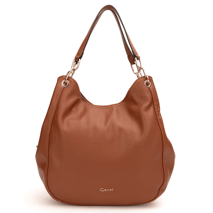 CARTERA (MU) DOS ASAS GRANEADO GRANDE GACEL CAR3467 TOSTADO S/T 1