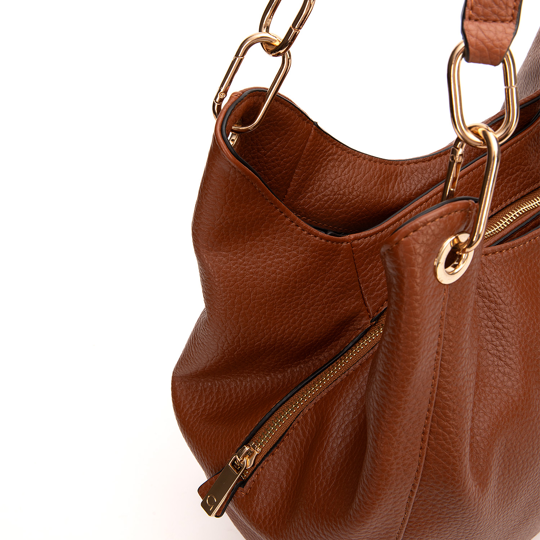 CARTERA (MU) DOS ASAS GRANEADO GRANDE GACEL CAR3467 TOSTADO S/T 5