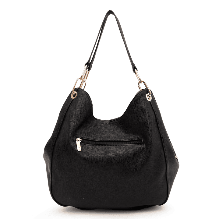 CARTERA (MU) DOS ASAS GRANEADO GRANDE GACEL CAR3466 NEGRO S/T 2