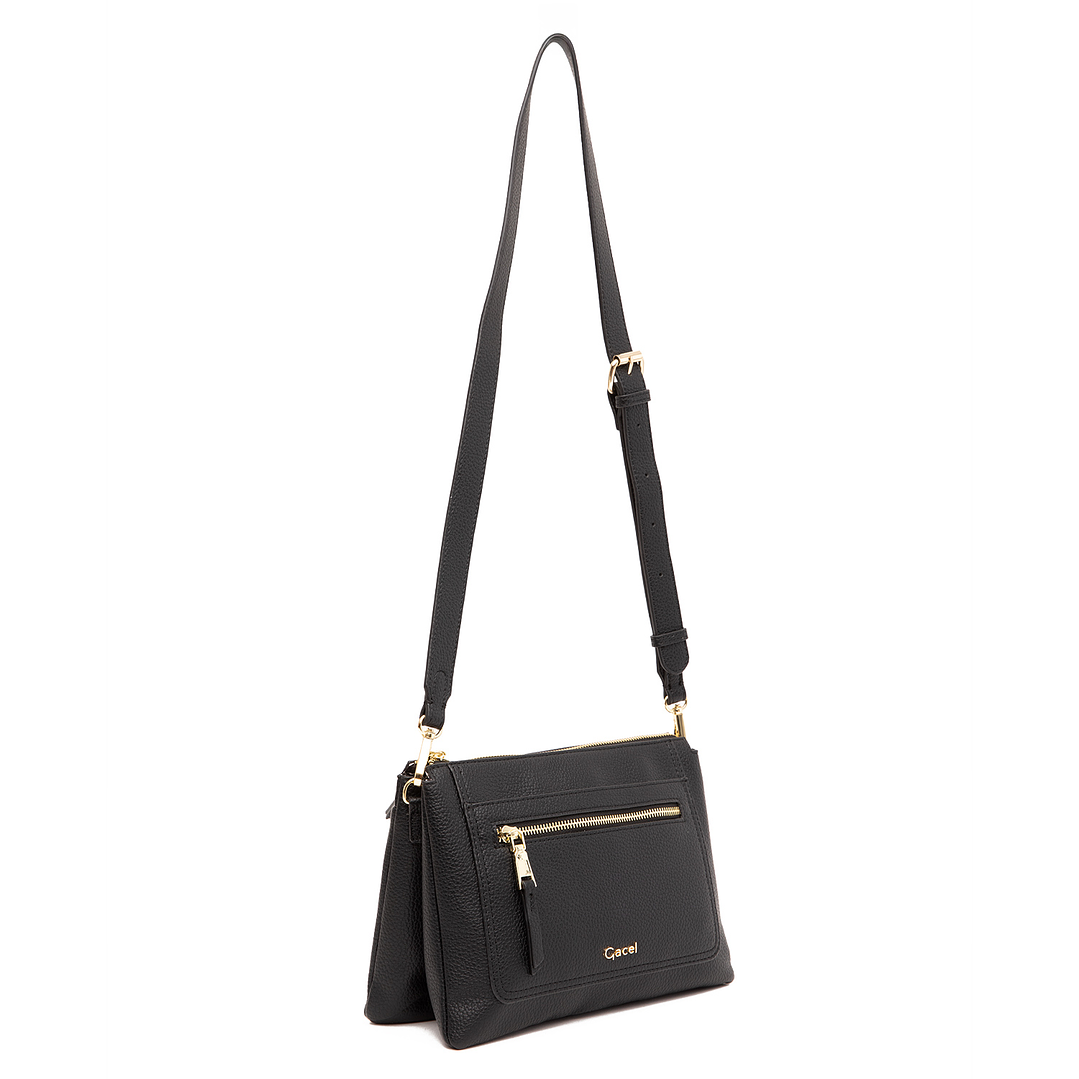 BANDOLERA (MU) GRANEADO GRANDE GACEL CAR3451 NEGRO S/T 1