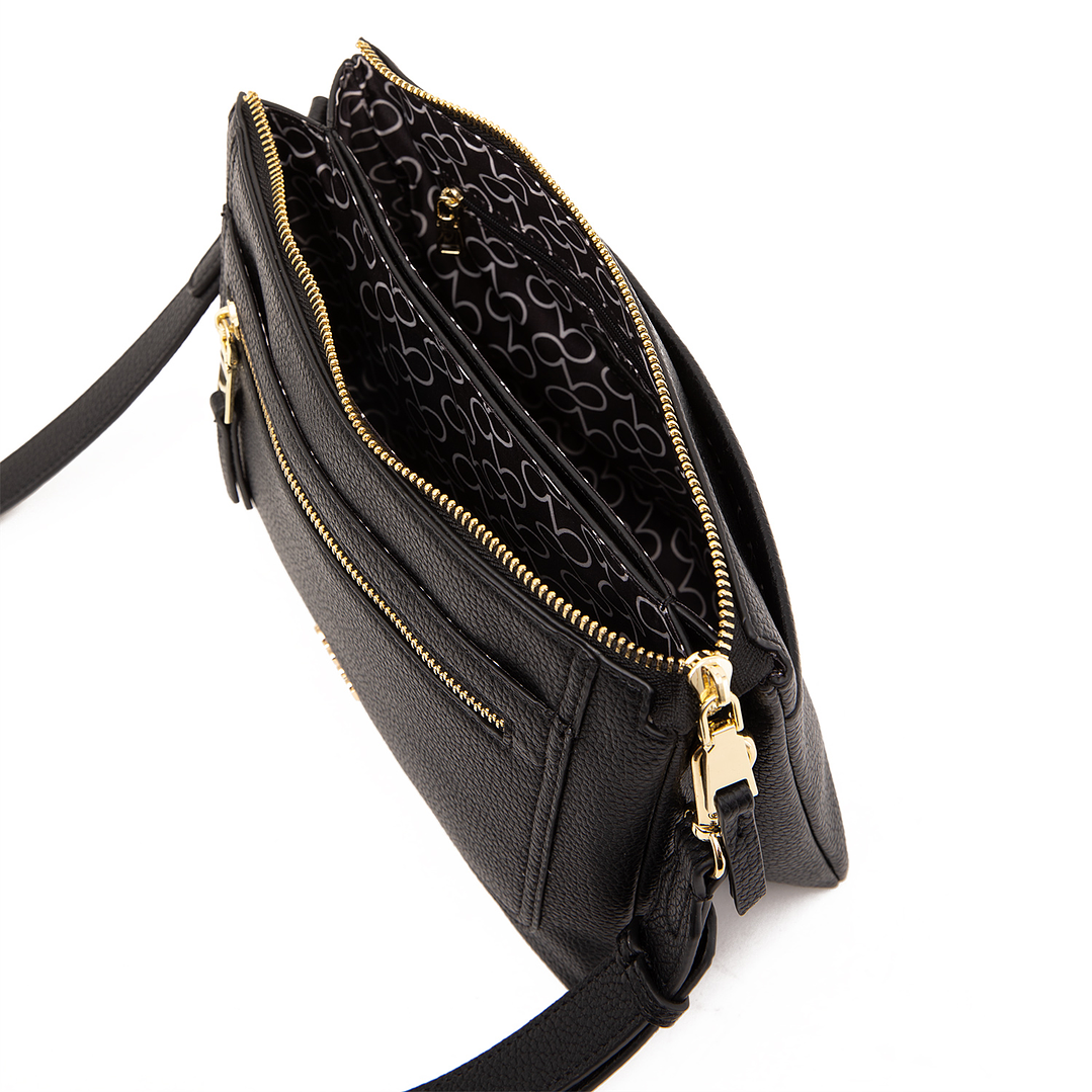 BANDOLERA (MU) GRANEADO GRANDE GACEL CAR3451 NEGRO S/T 5