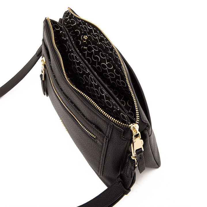 BANDOLERA (MU) GRANEADO GRANDE GACEL CAR3451 NEGRO S/T 5