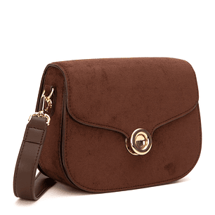 CARTERA (MU) C/TAPA RETRO SUEDE GACEL CAR3446 CHOCOLATE S/T