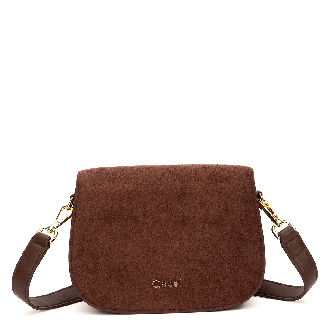 CARTERA (MU) C/TAPA RETRO SUEDE GACEL CAR3446 CHOCOLATE S/T 7