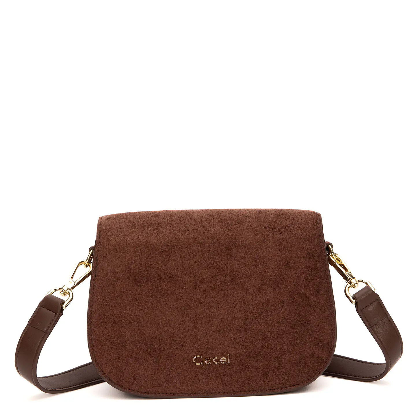 Cartera (Mu) C/Tapa Retro Suede Gacel Car3446 Chocolate S/T 7