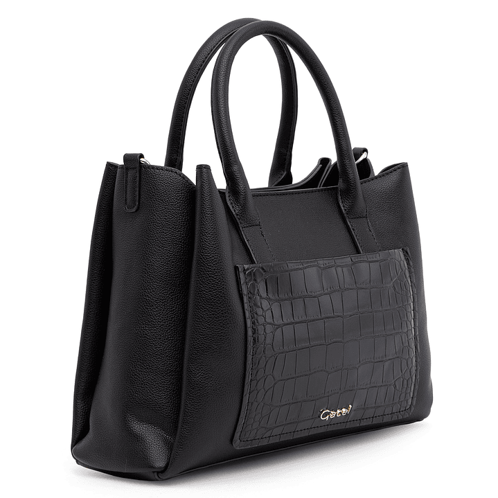 CARTERA (MU) DOS ASAS ALIGATOR MEDIANA GACEL CAR3441 NEGRO S/T 4