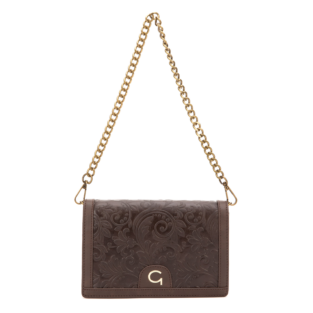 CARTERA (MU) C/TAPA RETRO EST. GACEL CAR3428 CHOCOLATE S/T 2