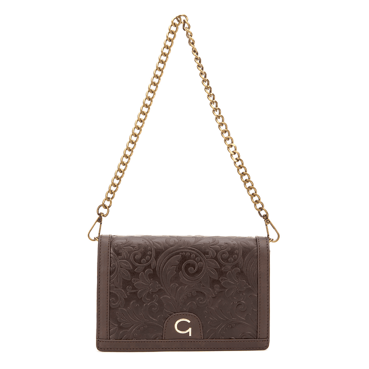 CARTERA (MU) C/TAPA RETRO EST. GACEL CAR3428 CHOCOLATE S/T 2