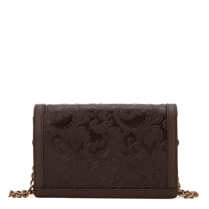 CARTERA (MU) C/TAPA RETRO EST. GACEL CAR3428 CHOCOLATE S/T 6
