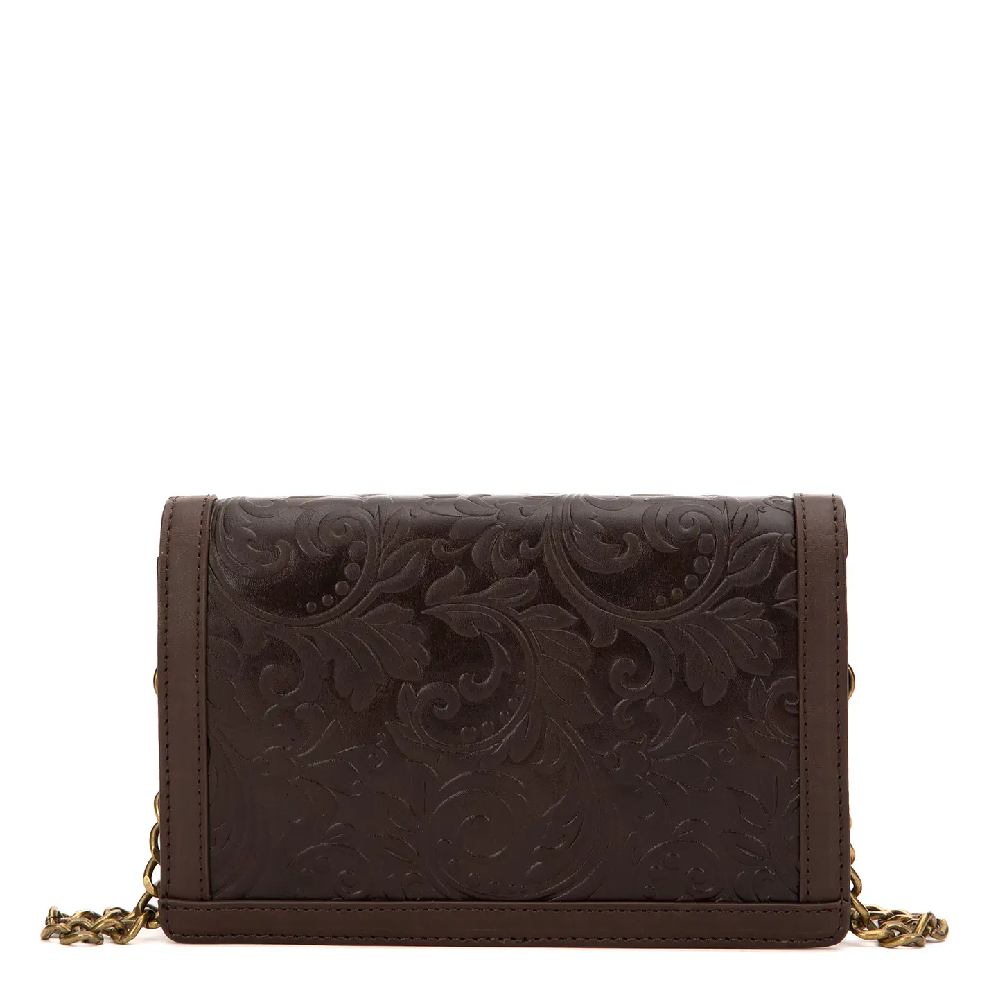 Cartera (Mu) C/Tapa Retro Est. Gacel Car3428 Chocolate S/T 6