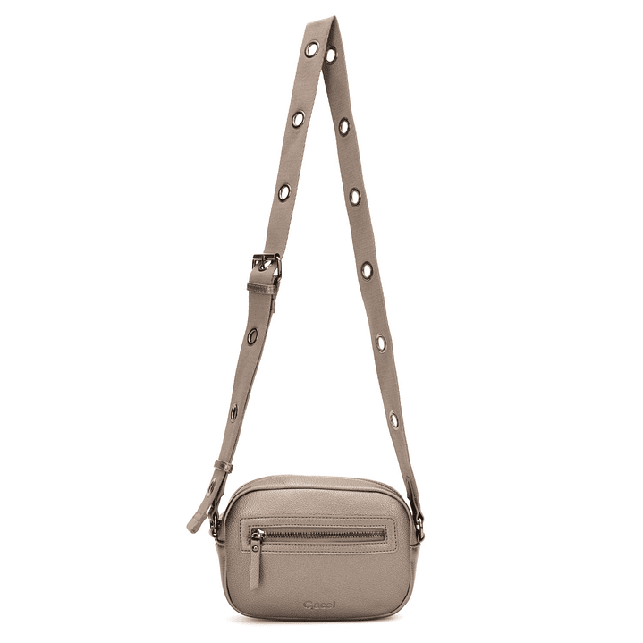 BANDOLERA (MU) GRANEADO PEQUEÑA GACEL CAR3425 GRAFITO S/T 2