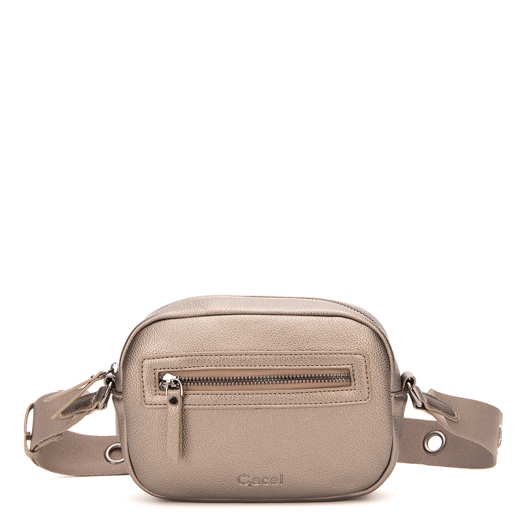 BANDOLERA (MU) GRANEADO PEQUEÑA GACEL CAR3425 GRAFITO S/T 3