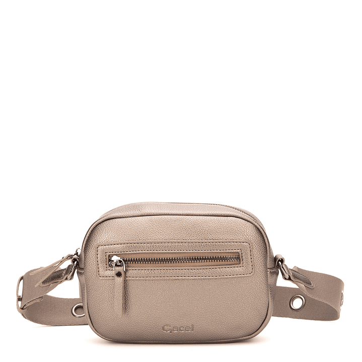 BANDOLERA (MU) GRANEADO PEQUEÑA GACEL CAR3425 GRAFITO S/T 3