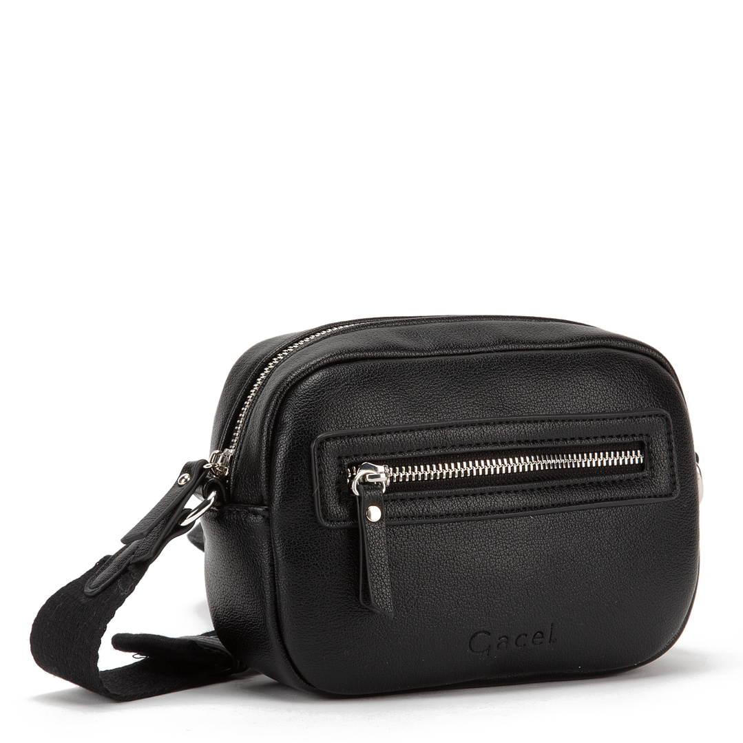 BANDOLERA (MU) GRANEADO PEQUEÑA GACEL CAR3372 NEGRO S/T 6