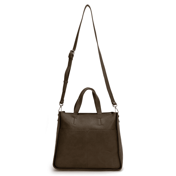 CARTERA (MU) DOS ASAS EST. GRANEADO GRANDE GACEL CAR3423 OLIVA S/T 2