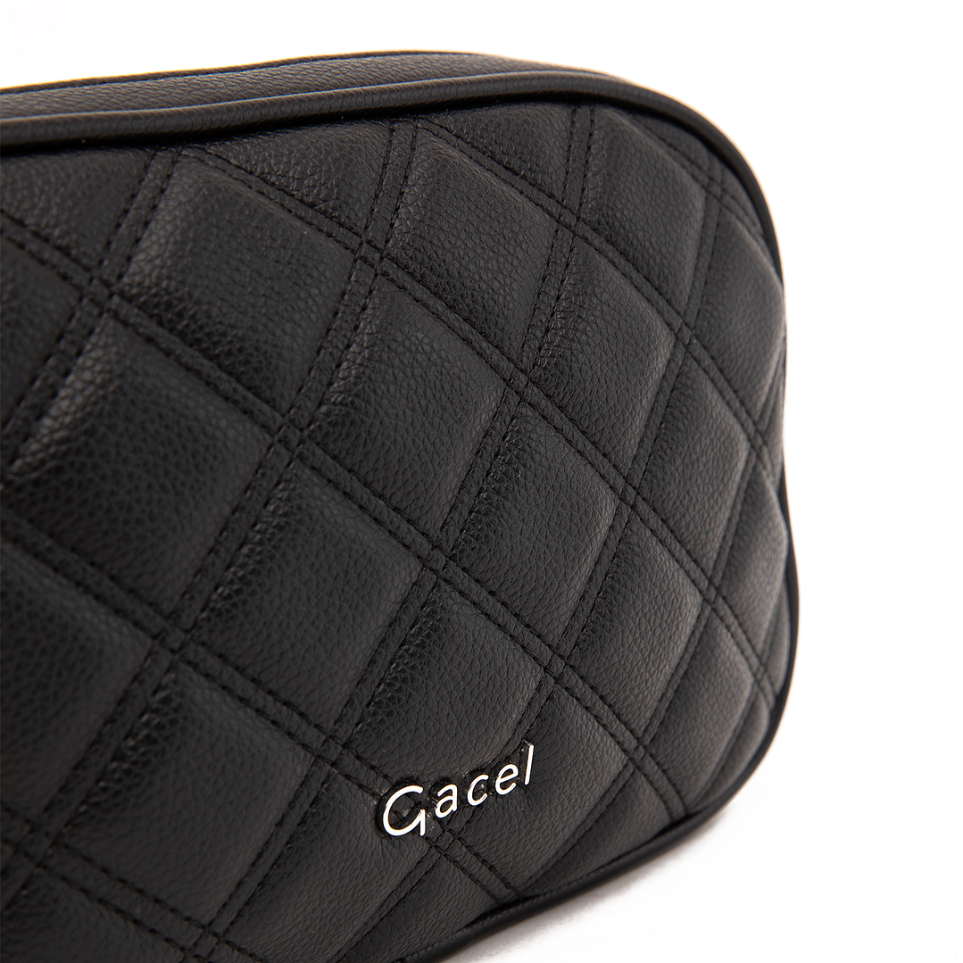 BANDOLERA (MU) GRANEADO GRANDE GACEL CAR3418 NEGRO S/T 6