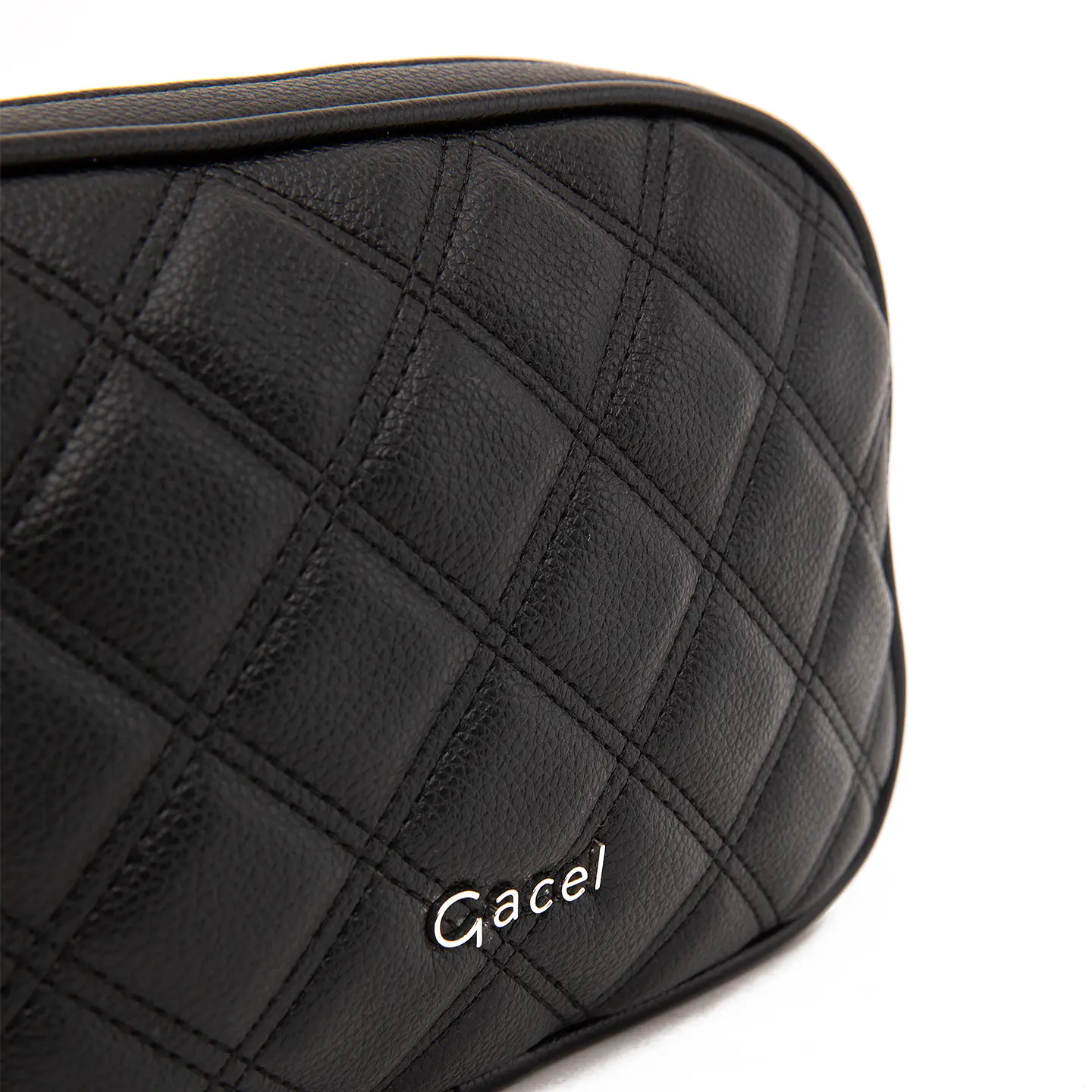 Bandolera (Mu) Graneado Grande Gacel Car3418 Negro S/T 6