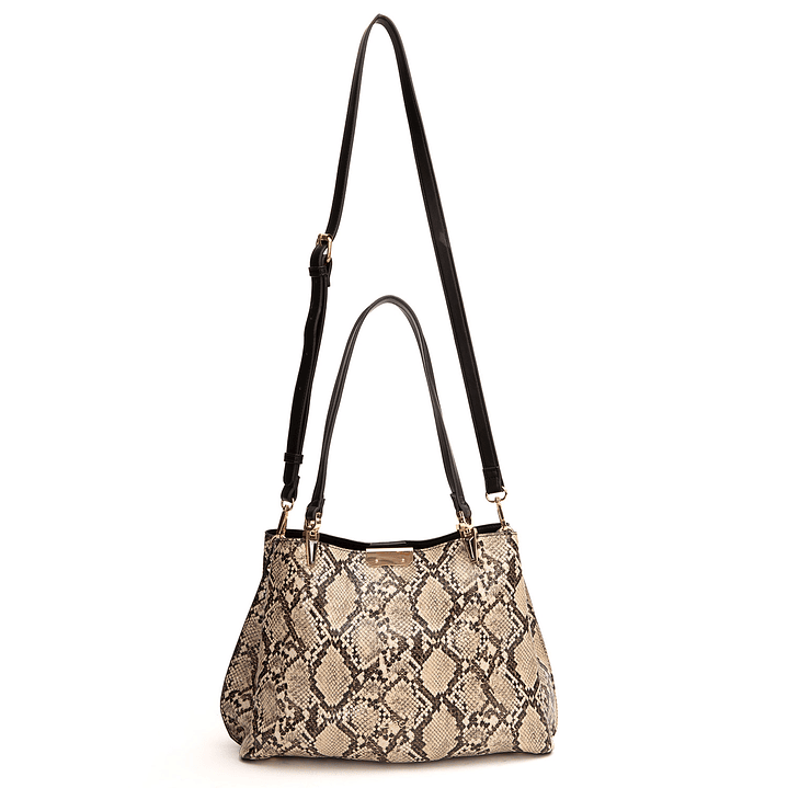 CARTERA (MU) DOS SAS GRANEADO GRANDE GACEL CAR3413 OFF WHITE S/T 2