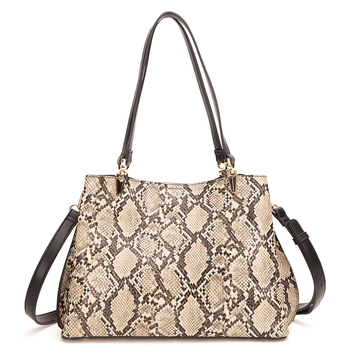 CARTERA (MU) DOS SAS GRANEADO GRANDE GACEL CAR3413 OFF WHITE S/T 3