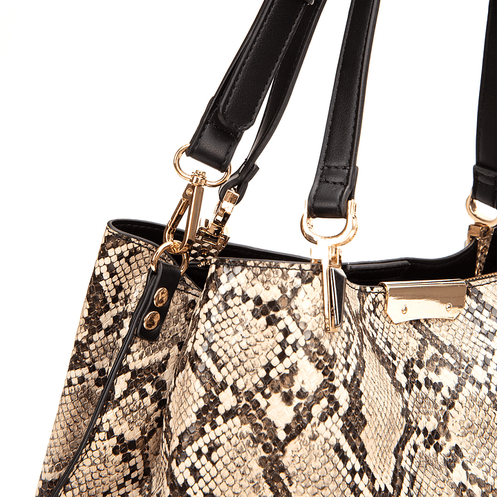 CARTERA (MU) DOS SAS GRANEADO GRANDE GACEL CAR3413 OFF WHITE S/T 6