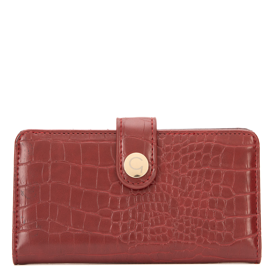 BILLETERA (MU) ALIGATOR GRANDE GACEL BIL0464 ROJO S/T 1