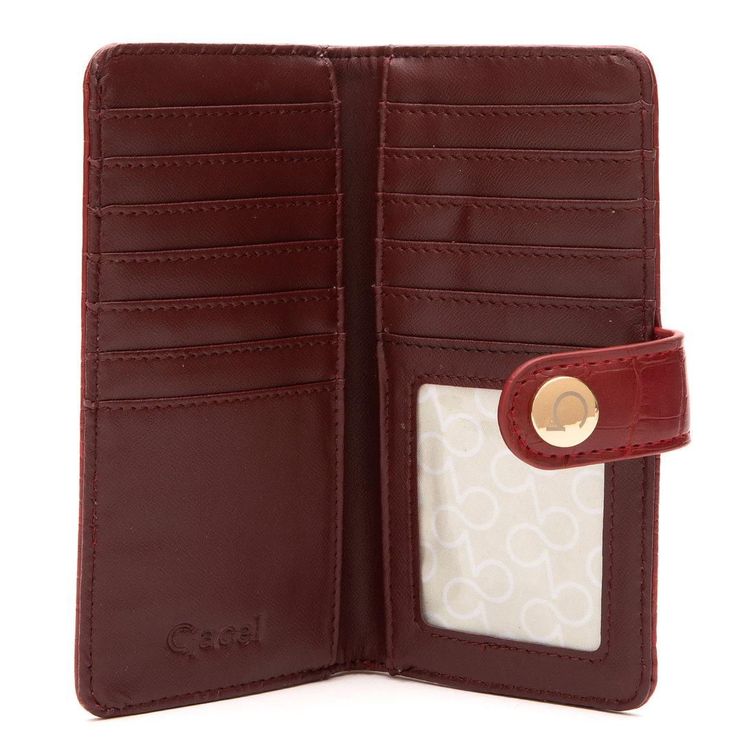 BILLETERA (MU) ALIGATOR GRANDE GACEL BIL0464 ROJO S/T 2