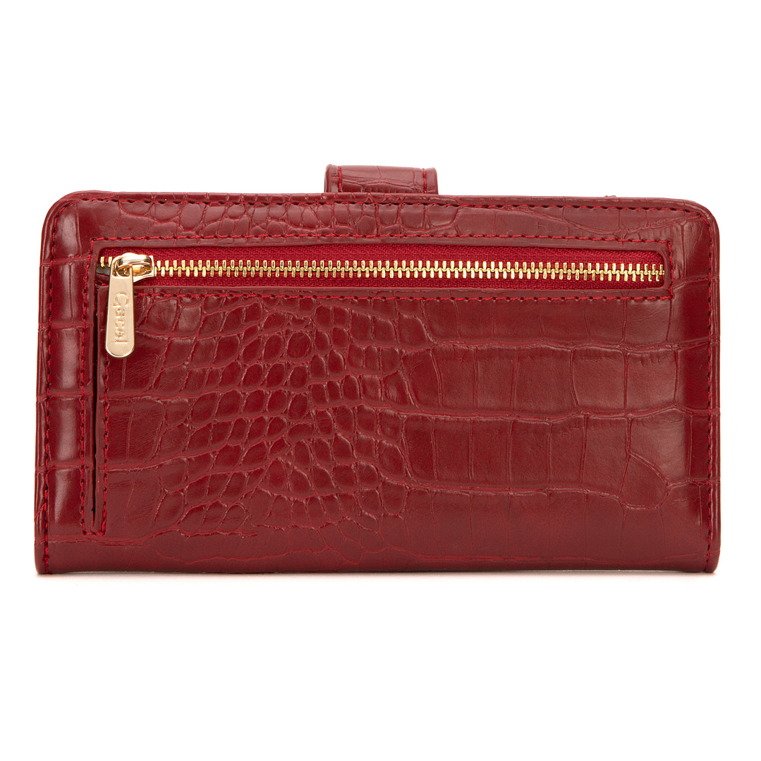 BILLETERA (MU) ALIGATOR GRANDE GACEL BIL0464 ROJO S/T 3