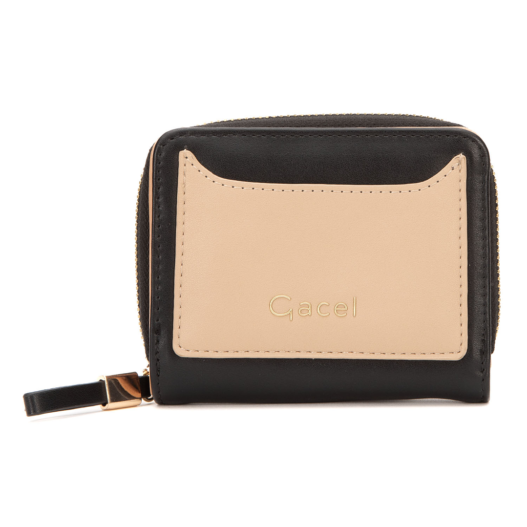 BILLETERA (MU) BICOLOR GACEL BIL0443 NEGRO S/T 1