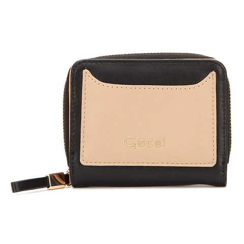 Billetera (Mu) Bicolor Gacel Bil0443 Negro S/T