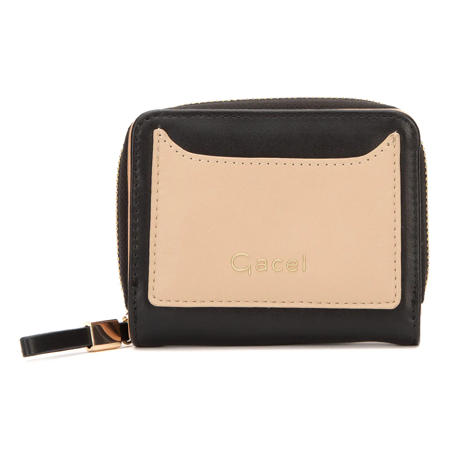 Billetera (Mu) Bicolor Gacel Bil0443 Negro S/T 1