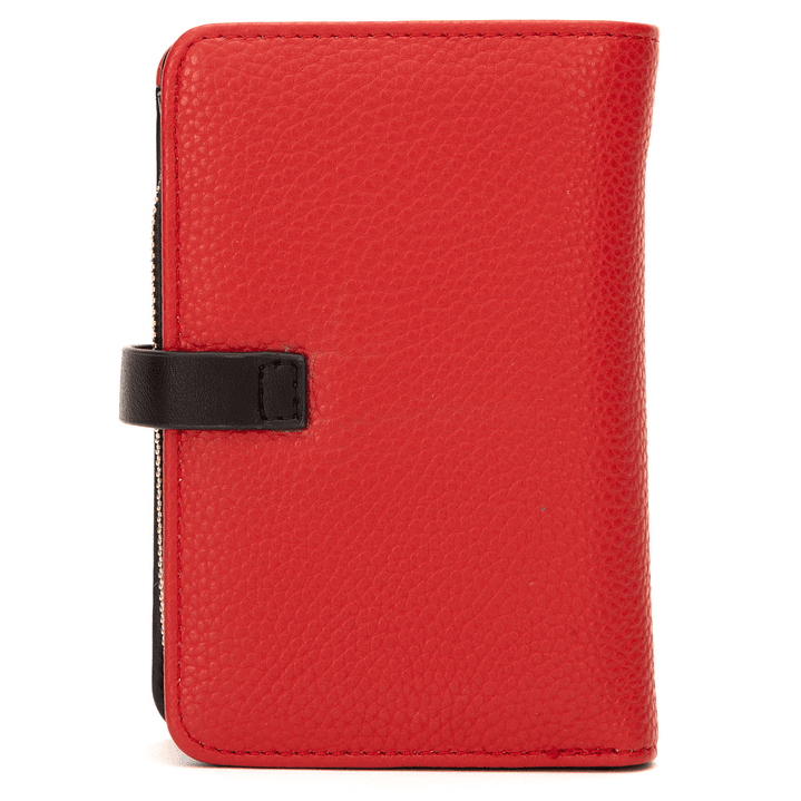 BILLETERA (MU) GRANEADO MEDIANA GACEL BIL0445 ROJO S/T 3