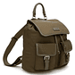 MOCHILA (MU) TEXTIL PEQUEÑA GACEL CAR3525 OLIVA S/T - Miniatura 3