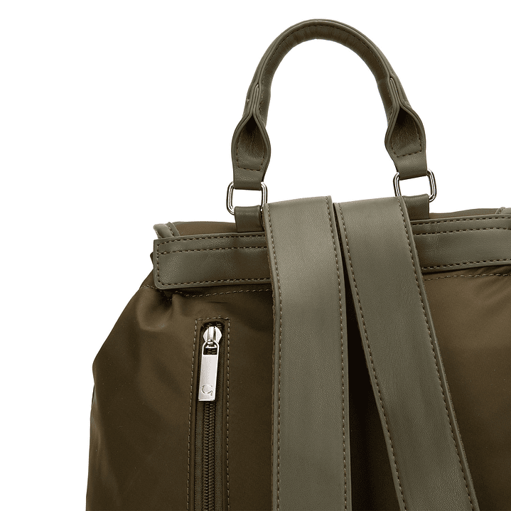 MOCHILA (MU) TEXTIL PEQUEÑA GACEL CAR3525 OLIVA S/T 4