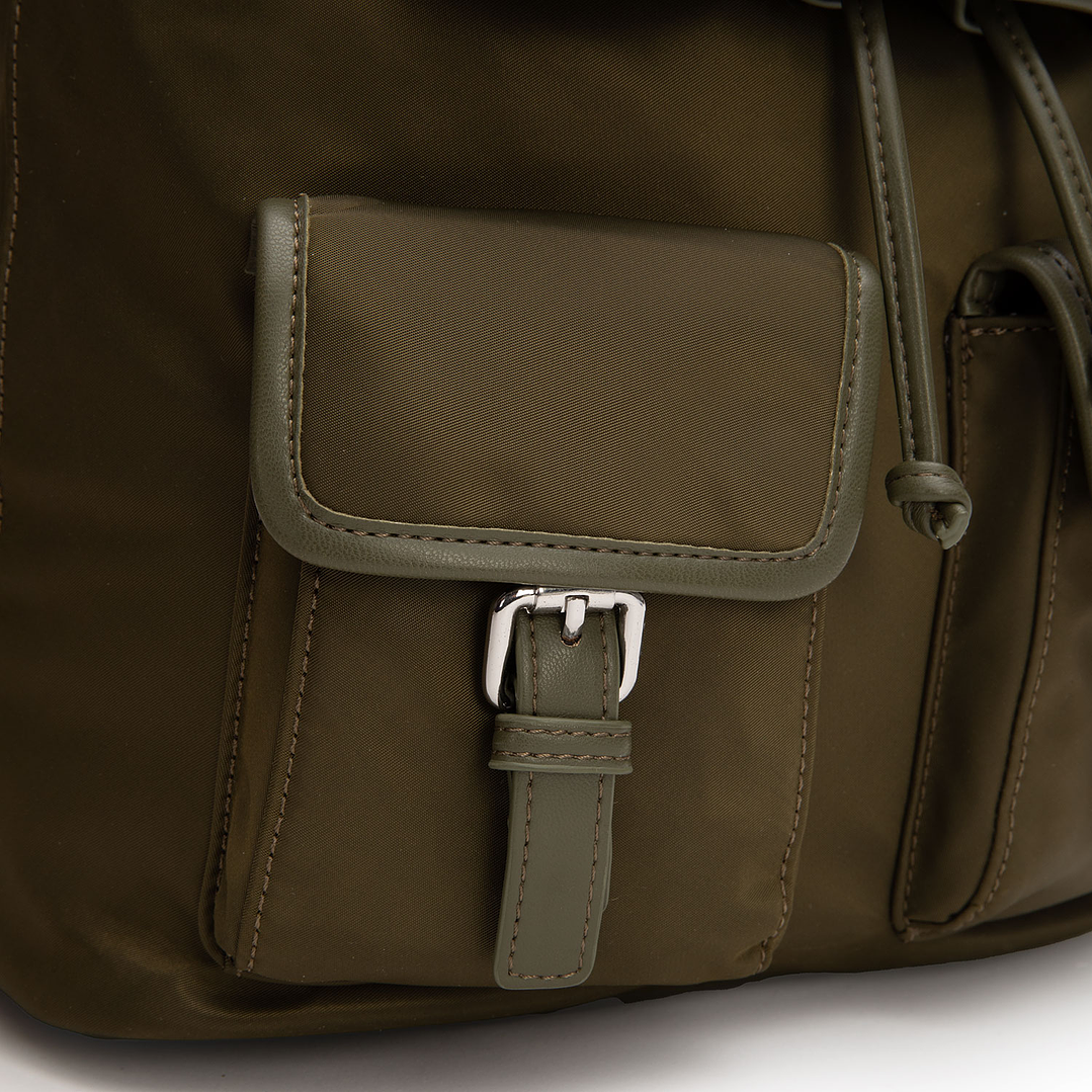 MOCHILA (MU) TEXTIL PEQUEÑA GACEL CAR3525 OLIVA S/T 5