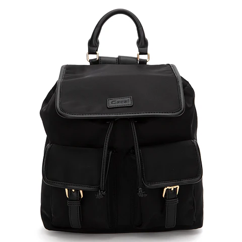 Mochila (Mu) Textil Pequeña Gacel Car3524 Negro S/T