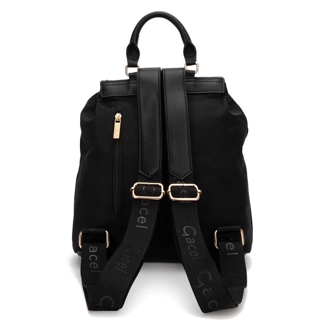 MOCHILA (MU) TEXTIL PEQUEÑA GACEL CAR3524 NEGRO S/T 3